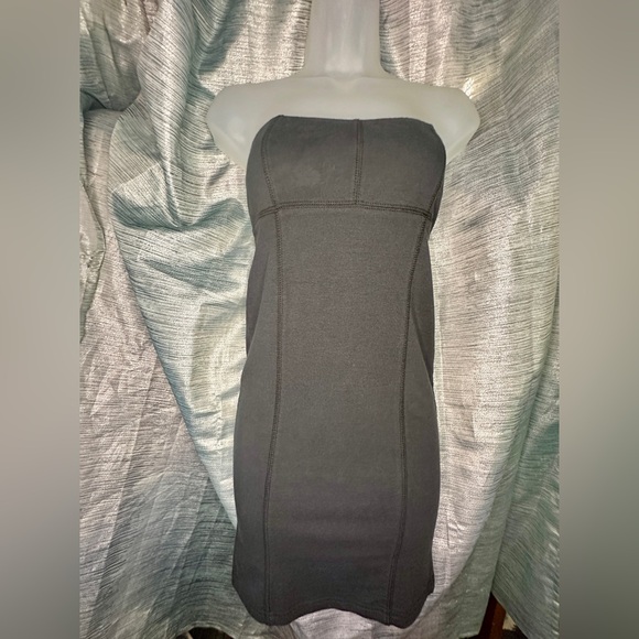 Ocean Drive Black Stretch Strapless Tube Top Mini Dress ~ Small - Picture 7 of 7